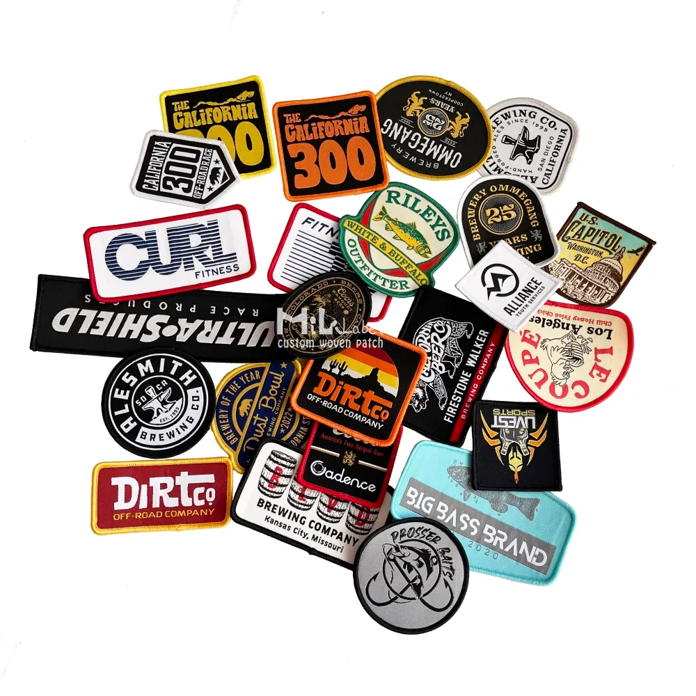 Custom Iron Patches Set Of 50 For Hoodies And Embroidery Hat